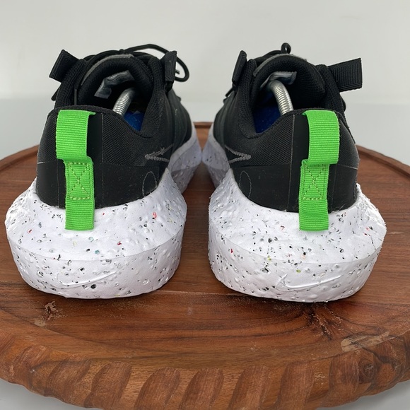 Nike Men's Crater Impact Black/neon green  size 13 - Picture 5 of 10